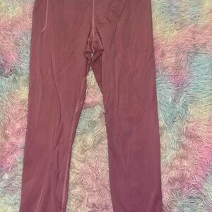 Pink Under Armour Leggings Large